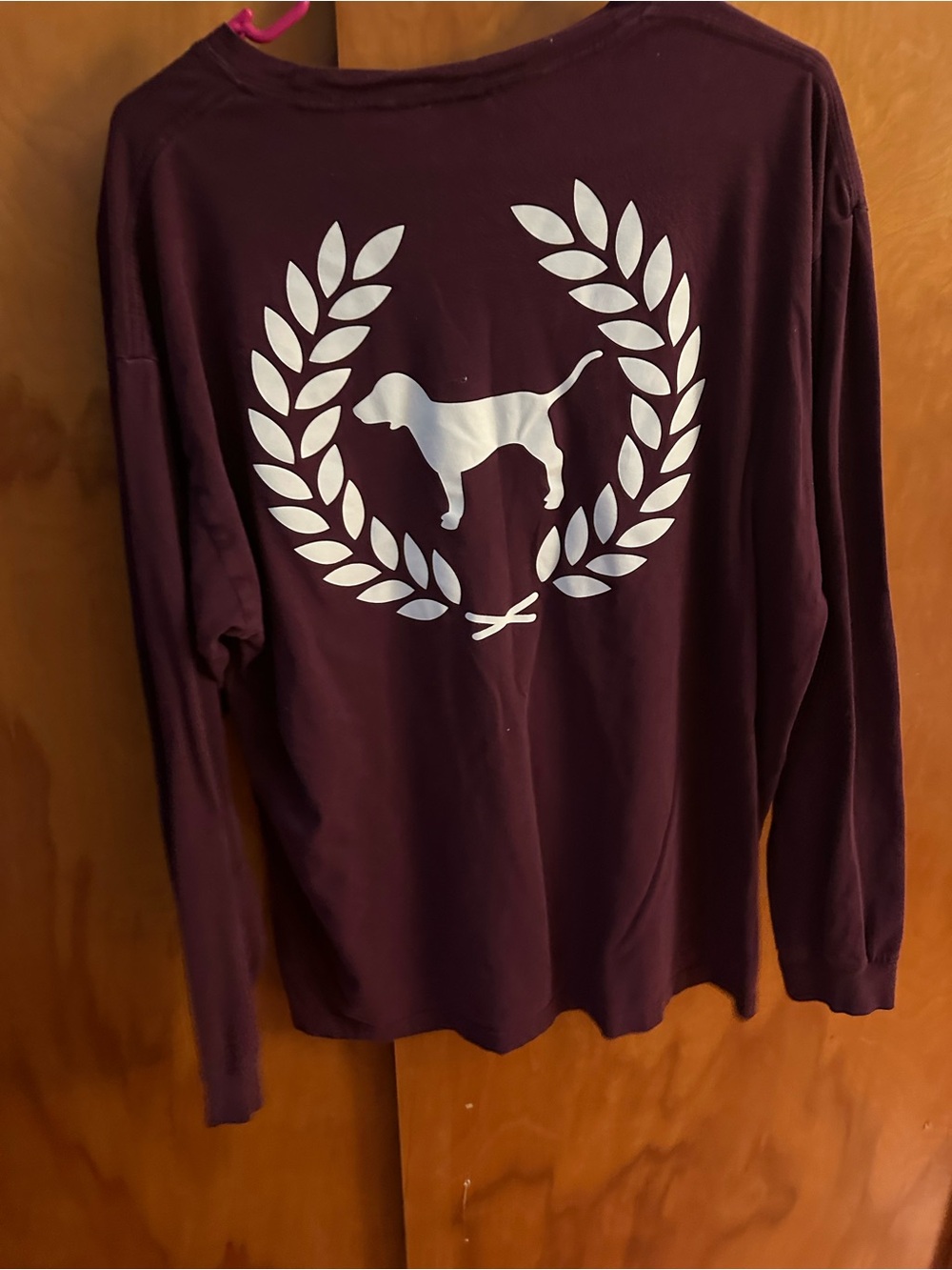 PINK Victoria's Secret Tee - Burgundy